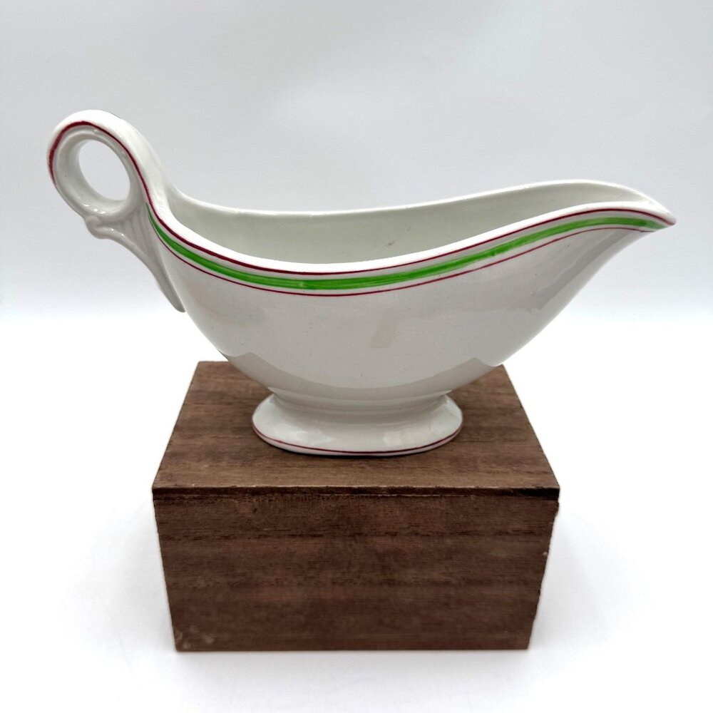 ANTIQUE GRINDLEY HOTEL WARE ENGLAND VITRIFIED IRON STONE GRAVEY BOAT